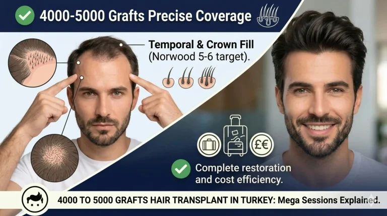 4000 to 5000 Grafts Hair Transplant: Mega Sessions Explained