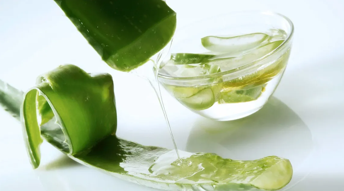 Aloe vera hair mask