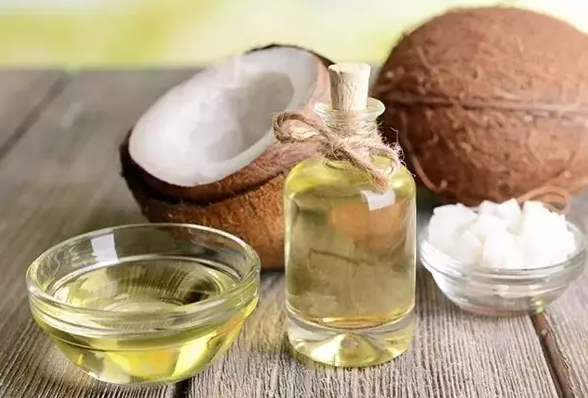 Coconut oil hair mask