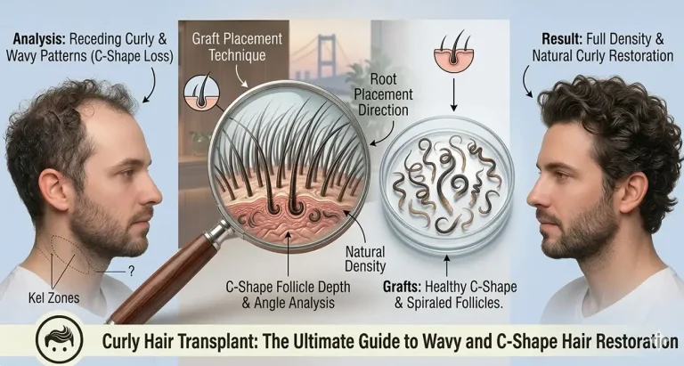 Curly Hair Transplant: The Ultimate Guide to Wavy and C-Shape Hair Restoration