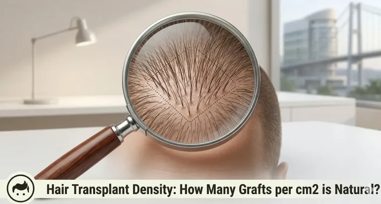 Hair Transplant Density: How Many Grafts per cm² is Natural?