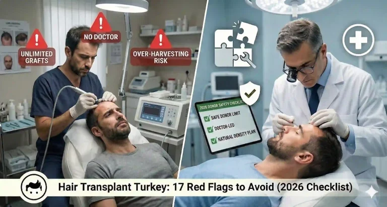 Hair Transplant Turkey: 17 Red Flags to Avoid (2026 Checklist)