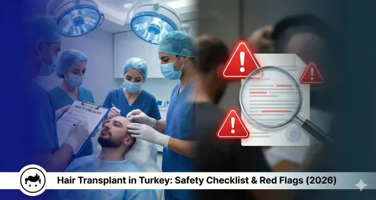 Hair Transplant in Turkey Safety: Checklist & Red Flags (2026)