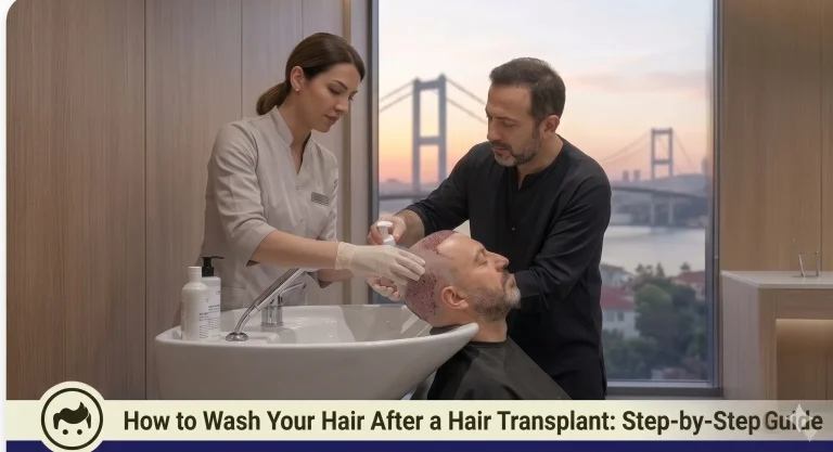 How to Wash Your Hair After a Hair Transplant: Step-by-Step Guide