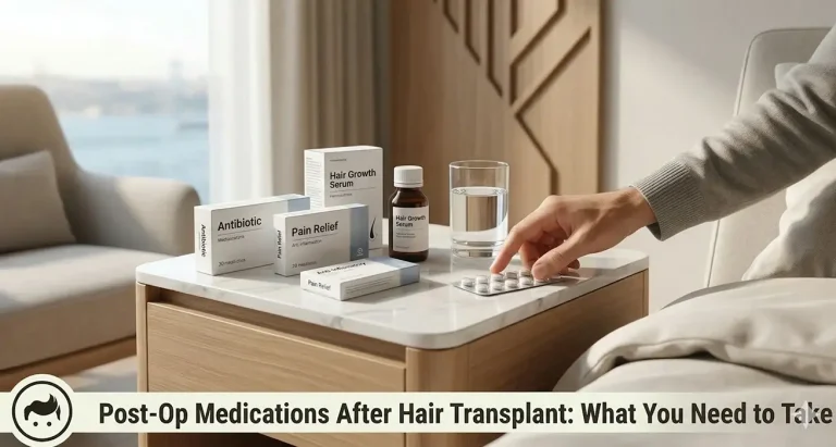 Post-Op Medications After Hair Transplant: What You Need to Take