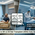 Turkey vs UK vs US Hair Transplant (2026): Cost, Safety, Results