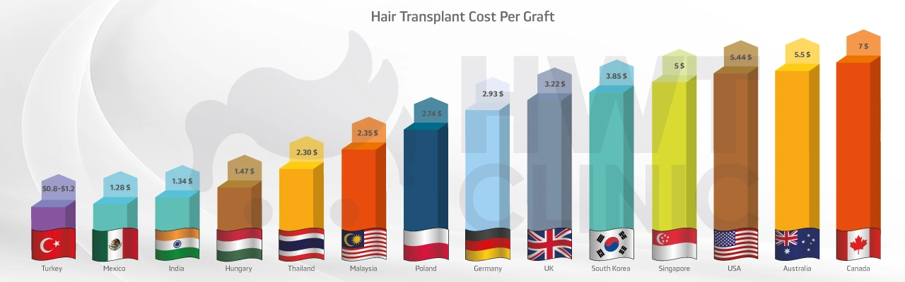 hair transplant costs per graft
