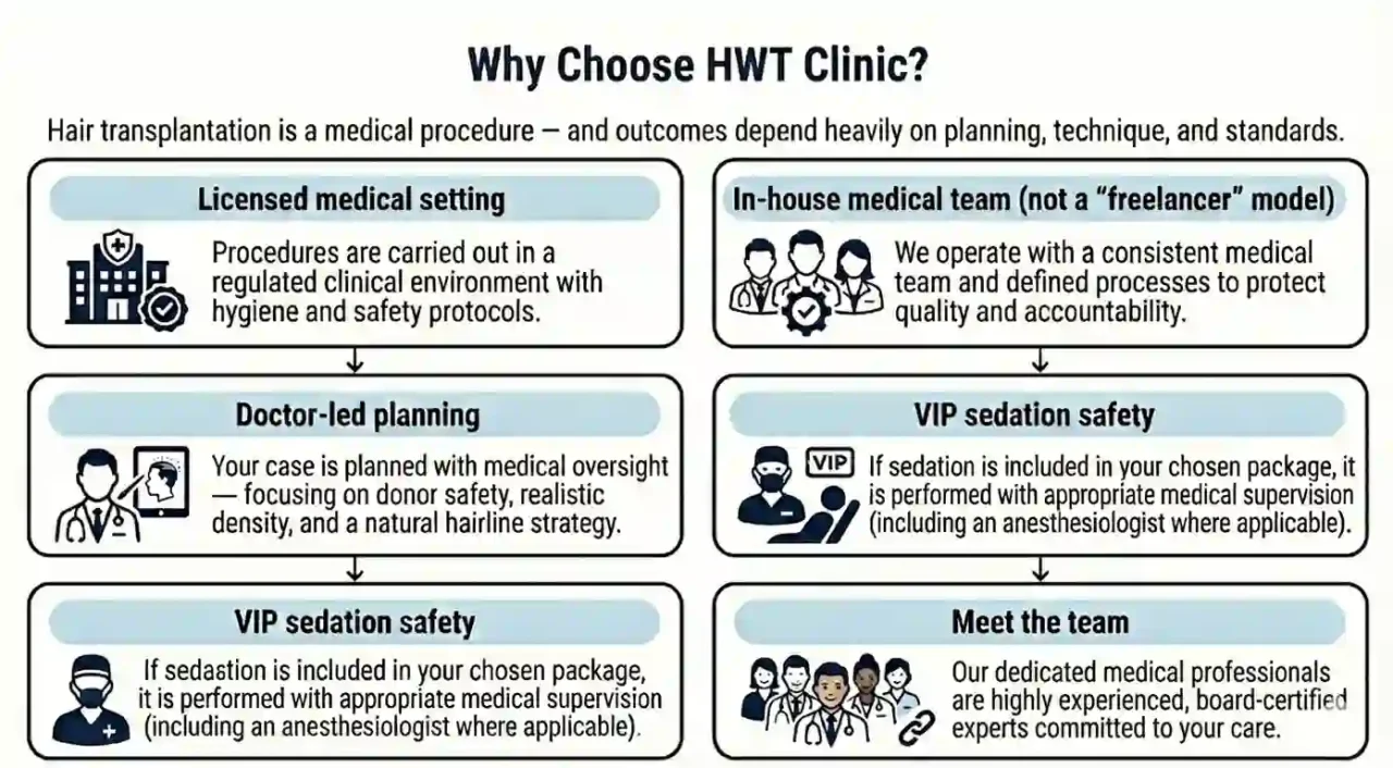 Why Choose HWT Clinic?