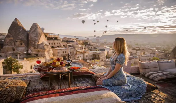 Carte postale de la Turquie: la Cappadoce